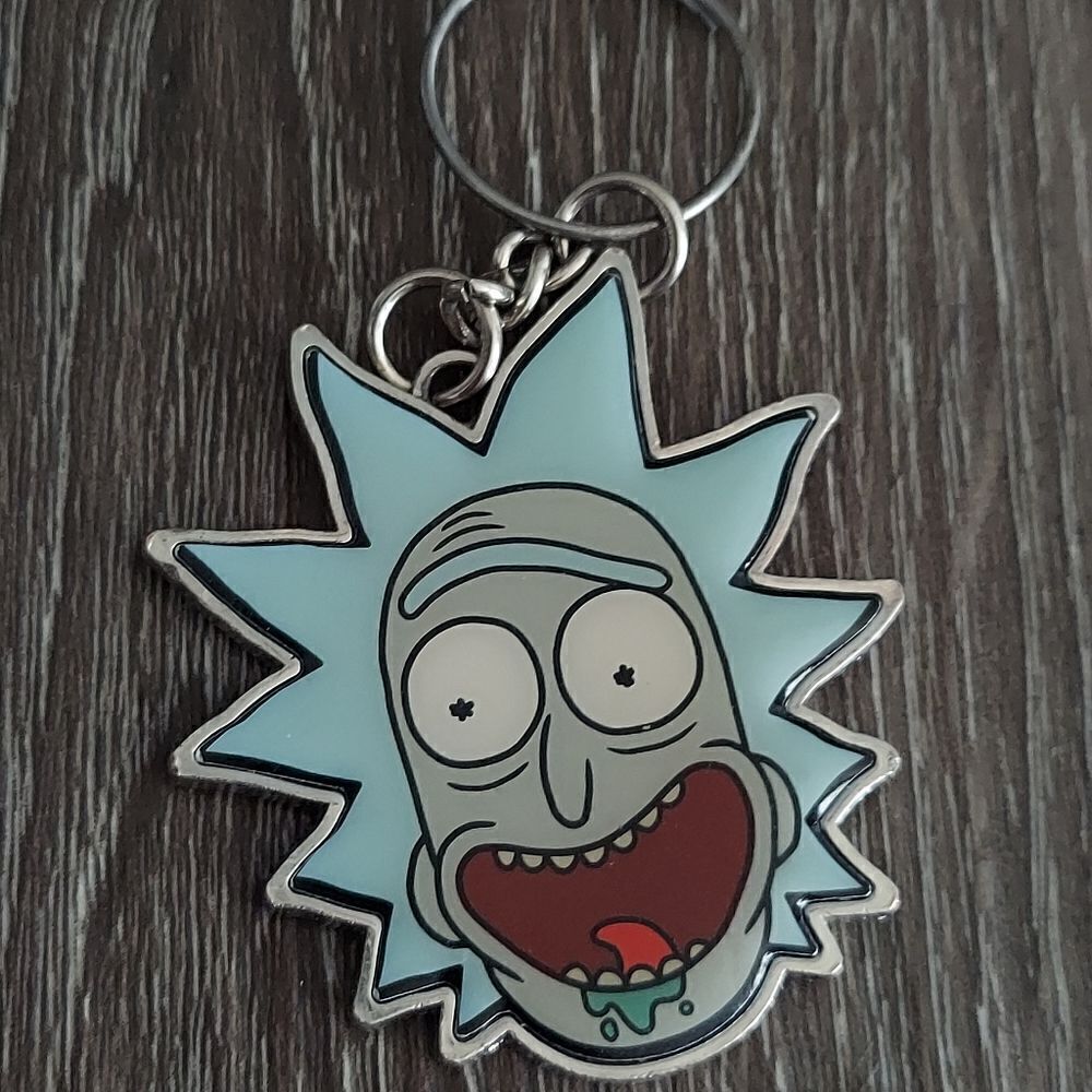 Rick And Morty Rick Keychain - Picture 4 of 4